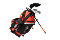 La Jolla Junior Golf Club Set – Lightweight Driver, Stainless Steel Irons & Wide Putter with Stand Bag (Available in 5 Age Groups - Right & Left Hand)