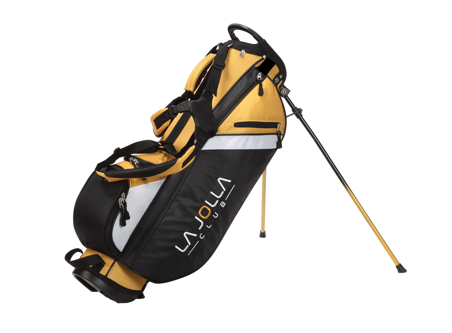 La Jolla Junior Golf Club Set – Lightweight Driver, Stainless Steel Irons & Wide Putter with Stand Bag (Available in 5 Age Groups - Right & Left Hand)