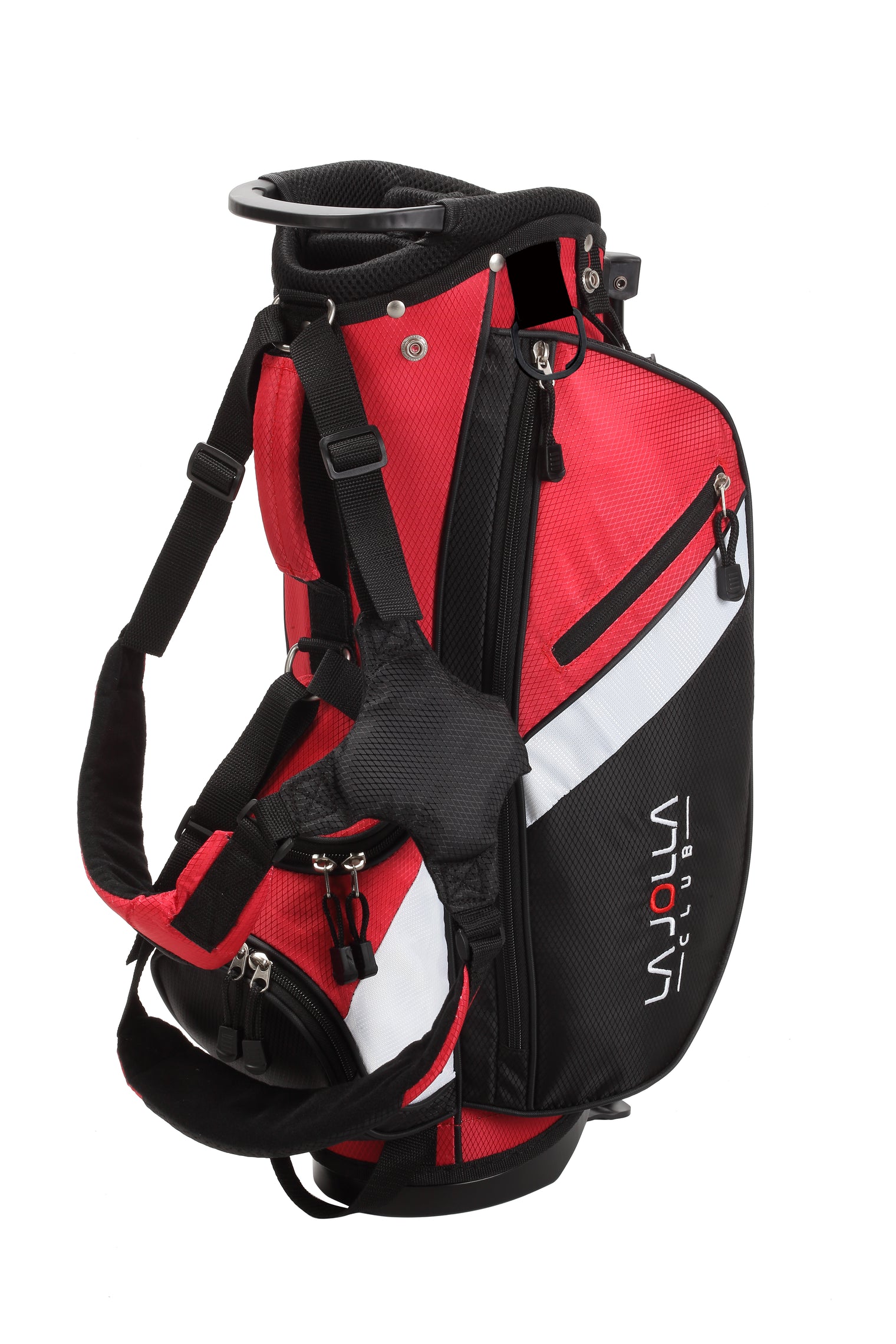 La Jolla Junior Golf Club Set – Lightweight Driver, Stainless Steel Irons & Wide Putter with Stand Bag (Available in 5 Age Groups - Right & Left Hand)